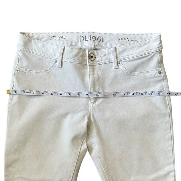 DL1961 Emma Legging Jeans in Milk White Size 30 x 28 - Picture 9 of 15